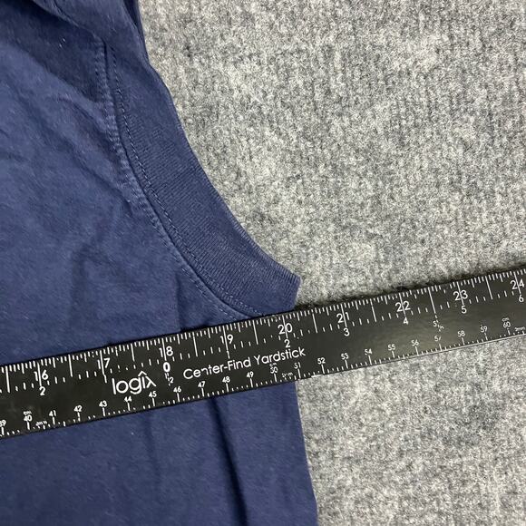 Island Dreams Tank Top Mens XXL Navy St Thomas USVI Sleeveless Sailing Graphic - Picture 6 of 8